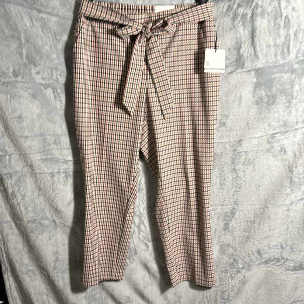 Jules & Leopold pants Jules & Leopold pull on‎ slim leg capri length size M NWT